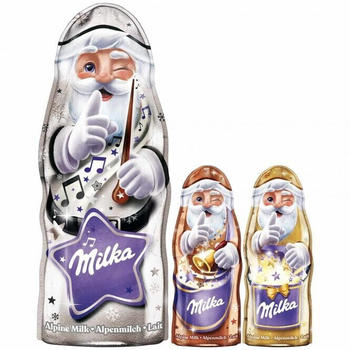 Milka Weihnachtsmann Alpenmilch Design Edition (90g)