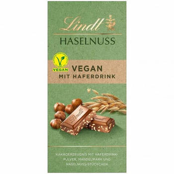 Lindt Vegan Haselnuss Tafel 100g