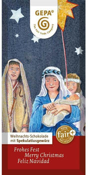 Gepa Weihnachts-Schokolade mit Spekulatiusgewürz (40g)