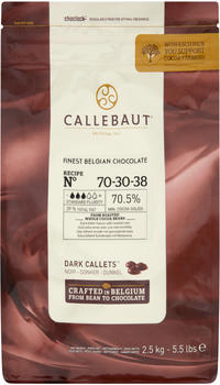 Callebaut Edelbitterschokolade Kuvertüre No. 70-30-38 (2,5kg)