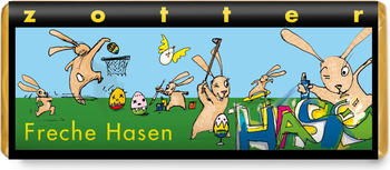 Zotter Freche Hasen (70g)