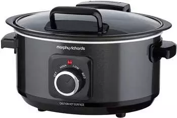 Morphy Richards Sear & Stew 6.5L Slow Cooker Black