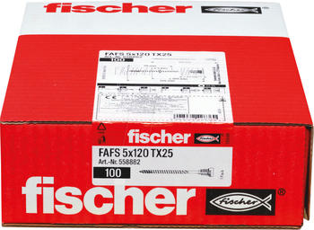Fischer FAFS 5,0 x 120 TX25 100 Stck. (558882)