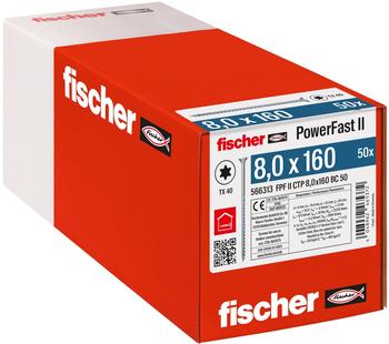 Fischer PowerFast FPF II CTP 8 x 160mm 50 Stck. (566313)