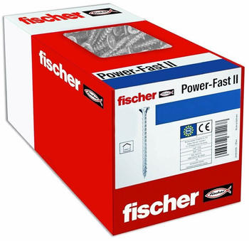 Fischer PowerFast II 4,0x40 Senkkopf blvz PZ 200 Stck. (670203)