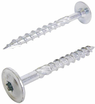 Reisser-Schraubentechnik HBS Tellerkopf TX40 TG 8x380 Stahl verzinkt 50 Stück (R09292S121-0803809-1)