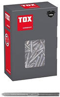 TOX Stockschraube Boltix M8/120 KT 100 St&uuml;ck, Montagezubeh&ouml;r, 09510155,