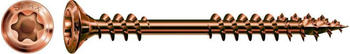 Spax Fassadenschraube 4,5 x 60 mm 100 St&uuml;ck Fixiergewinde Linsensenkkopf T-STAR plus T20 4CUT antik (25479004506022)