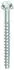 Heco MULTI-MONTI-plus Betonschrauben 10x80 SW-13 Sechskantkopf angepresste Scheibe Stahl verzinkt 25 Stück (48403)