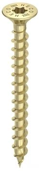 Heco TOPIX-plus 4x20 Senkkopf Fr&auml;staschen HECO-Drive TX Variables Vollgewinde gelb chromatiert 1000 St&uuml;ck (60392)