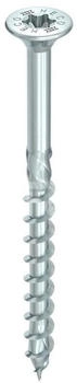 Heco TOPIX-plus 5x45 Senkkopf Fr&auml;staschen T-Drive T-25 Teilgewinde verzinkt 200 St&uuml;ck (62252)