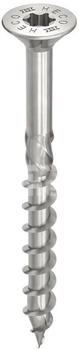 Heco TOPIX-plus Edelstahl A2 8x80 Senkkopf Fr&auml;staschen HECO-Drive TX Teilgewinde 100 St&uuml;ck (61847)