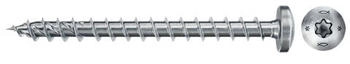 Fischer 200x Power-Fast II FPF II PTF 4 x 15 mm BC Pan Head TX20 Vollgewinde galvanisch verzinkt blau passiviert (670233)