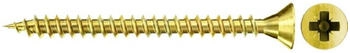 Fischer 500x FSPII 5 x 30 mm gelbverzinkt Vollgewinde Kreuzschlitz PZ (551209)