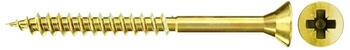 Fischer 200x FSPII 6 x 40 mm gelbverzinkt Teilgewinde Kreuzschlitz PZ (551232)