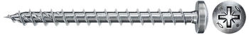 Fischer 100x Power-Fast II FPF II PZF 5 x 60 mm BC Pan Head PZ Vollgewinde galvanisch verzinkt blau passiviert (670448)