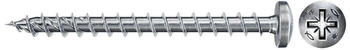 Fischer 200x Power-Fast II FPF II PZF 4 x 40 mm BC Pan Head PZ Vollgewinde galvanisch verzinkt blau passiviert (670246)