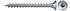 Fischer Holzschraube PowerFast II TX 5,0x45 200Stk Senkkopf Vollgewinde blau verzinkt (670356)