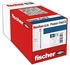 Fischer Power-Fast II Stahl verzinkt, blau verzinkt, Senkkopf, TX20, Teilgewinde 3,5x25 1000 Stück (670135)