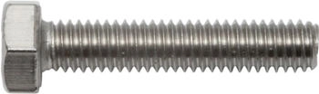 SWG 40x Gewindeschrauben Sechskantkopf Edelstahl A2 DIN 933 M6 x 30mm (096 6 30 67)
