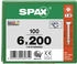Spax SPAX Senkmultikopf T-STAR+ WIROX Vollgewinde 100 Stück 6x200 (1191010602005)
