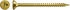 fischer Spanplattenschraube ClassicFast FSPII CZF YC