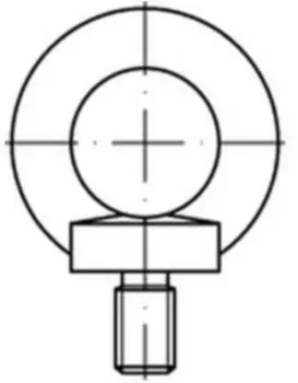 Reidl Ringschraube DIN 580 M48 C15E blank (005803000480000)