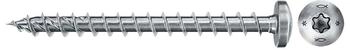 Fischer PowerFast II Spanplattenschraube 3,5 x 20 mm Vollgewinde Pan Head mit Innenstern TX20 verzinkt (670100)