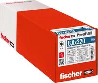 Fischer Deutschl 562963, Fischer Deutschl. Holzschraube 8,0x220BC50#562963,
