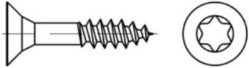 Industrial Quality Supplies Spanplattenschrauben Senkkopf Edelstahl A2 TX TG 3,5x30 (890989290035030)