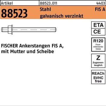 Fischer Ankerstange FIS A M12x210 galvanisch verzinkt (090286)