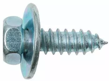 SWG Blechschrauben 6.3 mm 20 mm Außensechskant DIN 7976 Stahl verzinkt (129652025)