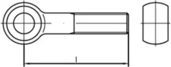 Reidl Augenschraube DIN 444 Form B Messing M16x130 (004447020160130)