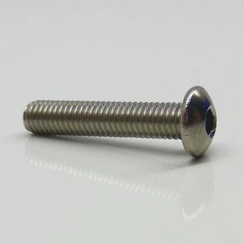 Industrial Quality Supplies Flachkopfschraube ISO 7380-1 Innensechskant M8x40 Edelstahl A2 (073809200080040)