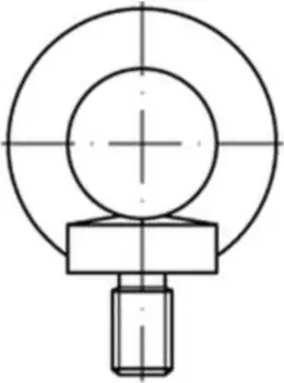 Reidl Ringschraube DIN 580 M48 C15E galvanisch verzinkt (005803100480000)
