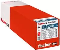 FISCHER 562970, Fischer 562970 FPF II CHTF 10,0 x 300 BC 25 Holzschraube 10 mm 300 mm