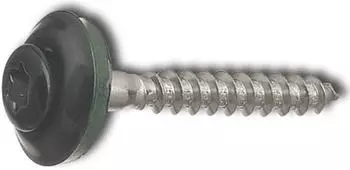 Reisser-Schraubentechnik Spenglerschraube 4,5x35 TX20 Edelstahl A2 RAL6005 moosgrün (09416/0)