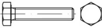Reyher Sechskantschraube DIN 961 M20x2x50 10.9, 50 St&uuml;ck (009611000201050)