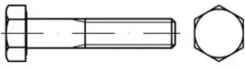 Reyher Sechskant-Schaftschraube Feingewinde M12x1,5x70 Stahl 10.9 (087651000120070)