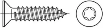 Reyher Senkkopf-Blechschraube ISO 14586-C-T25 Edelstahl A2 5,5x19mm (145869230055019)