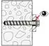 Fischer UltraCut FBS II Betonschraube 14x180 Sechskantkopf, Stahl verzinkt (558226)