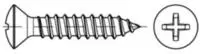 Linsensenkblechschraube DIN 7983 PH C 6,3x 25-H A 2 500 St&uuml;ck