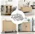 vidaXL Schraube mit Sperre, Phillips, Silber Stahl, 2647 Stk (864570)