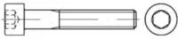 Zylinderschraube ISO 4762 Innen-6kt M4x14 8.8 galv.verz. 500St.