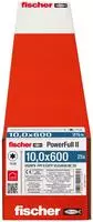 Fischer 562979, Fischer 562979 FPF II CHTF 10,0 x 600 BC 25 Holzschraube 10mm 600mm