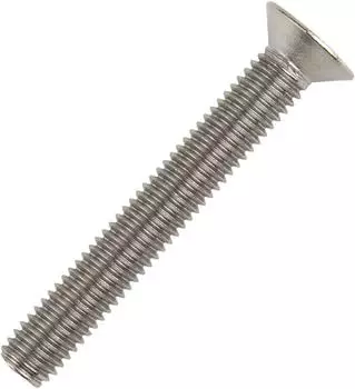 Reyher Diebstahlhemmende Senkkopfschraube M5x35, Edelstahl A2, Zweiloch (DIN 963)