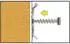 Celo Isolierplattenschraube IPS-H 55 kupferbraun, 50er Box (9CO55IPSH)