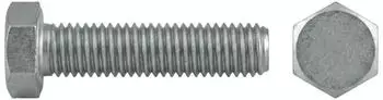 OEM Sechskantschraube ISO 4017 VG M14x80 Stahl 8.8 galvanisch verzinkt (040178100140080)