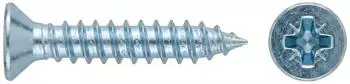 Contorion Senkkopf-Blechschraube ISO 7050 Form C-Z 4,8x32mm, Stahl galvanisch verzinkt (070500160048032)