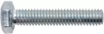 SWG Gewindeschraube M12 80mm Außensechskant DIN 933 verzinkt 10 St. (057 12 80 67)